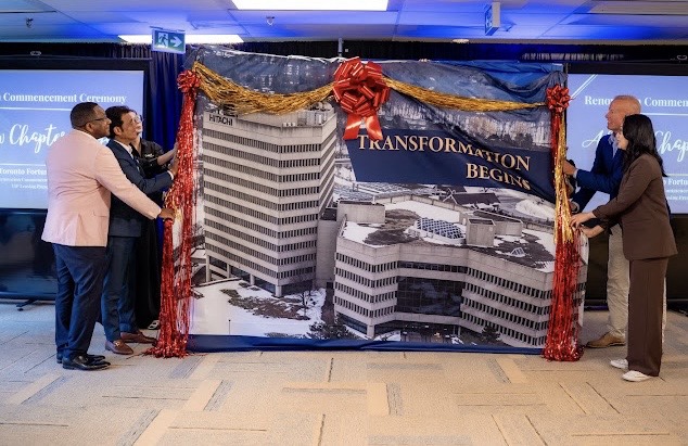 多伦多财富中心（Toronto Fortune Centre）装修开工仪式暨招商推介会圆满举行